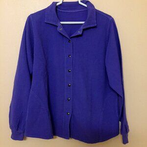 Ladies EzzeWear Top 100% cotton L